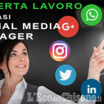 Offerta di lavoro: cercasi social media manager a Pinerolo