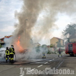 Orbassano: due auto in fiamme nel parcheggio del supermercato Coop