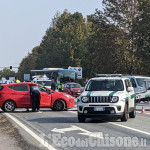 Orbassano: scontro tra auto sulla Provinciale 6, due donne ferite