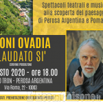 Domani Moni Ovadia a Perosa Argentina con il monologo "Laudato si'"