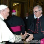 Il futuro vescovo di Pinerolo incontra papa Francesco