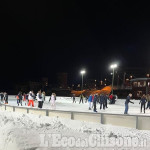 Aperta a Sestriere la pista di pattinaggio dello Stadio del Ghiaccio