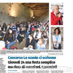 Concorso scuole: su L'Eco in edicola due pagine dedicate alla premiazione