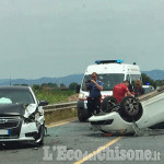 Orbassano: carambola tra auto in via Stupinigi