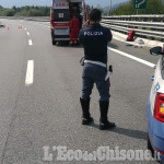 Cade dallo scooter in autostrada, grave 65enne di Nichelino