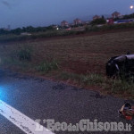 Nichelino: ubriaca alla guida, cappotta nel prato vicino alla tangenziale