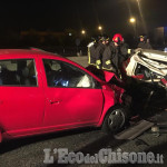 Orbassano: tamponamento in tangenziale, due feriti all&#039;uscita di Sito Interporto