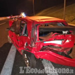 Piscina: scontro tra auto sulla Torino-Pinerolo, cinque feriti lievi