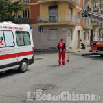 Pinerolo: fiamme in un alloggio di un palazzo in via Alliaudi