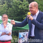 Zingaretti a Piossasco per sostenere Pasquale Giuliano al ballottaggio