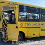 San Secondo: furgone contro scuolabus in via san Rocco, nessun ferito
