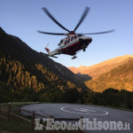 Crissolo: coppia di alpinisti colpita da una scarica di sassi sul Monviso