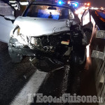 Rivalta: scontro fra auto in tangenziale sud, ferita una 24enne