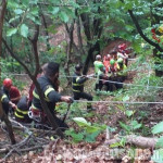 Giaveno: caduta in un canalone, donna salvata da Vigili del fuoco e Soccorso alpino