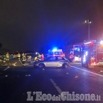 Orbassano: schianto tra auto sulla tangenziale sud, tre i feriti al Sito Interporto