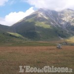 Poligono di Pian dell'Alpe: incontro sul campo tra vertici militari, sindaco di Usseaux e parco Alpi Cozie