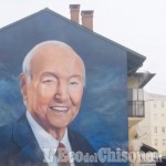 Nichelino: il murale dedicato a Piero Angela va in Tv