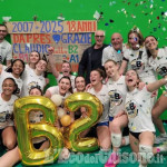 Volley femminile, grande festa della neonata Monviso: promozione in B2