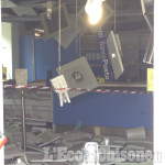 Esplosione devasta le Poste di Luserna S.G.: ladri fanno saltare il postamat