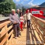Pragelato: riapre la passerella sul Pomerol