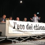 Rivalta: 200 persone al dibattito tra i candidati sindaco organizzato da &quot;L&#039;Eco del Chisone&quot;