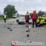 Rivalta: ennesimo incidente allo svincolo del Sito, grave un motociclista