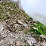 Venerdì 28 giugno riapre il Colle delle Finestre, ancora massi caduti sulla strada dell'Assietta