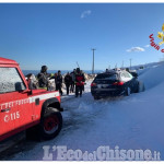 Rucas, dopo le ore dell'emergenza: strada chiusa, persone soccorse