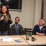 Daniela Ruffino a Pancalieri con il candidato sindaco Oscar Calavita