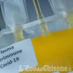 Covid 19: una cinquantina in Piemonte i pazienti curati con plasma di pazienti guariti