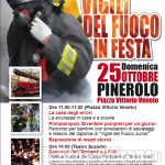 Pinerolo: Vigili del fuoco in festa per l&#039;educazione alla sicurezza e la solidarietà