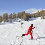 Sestriere: aperta la pista di sci di fondo a Monterotta