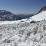 Selleries, valanga sulle baite a poche decine di metri dal rifugio