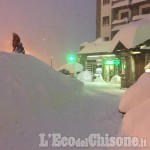 Forti nevicate e rischio valanghe: scuole chiuse a Sestriere, Pragelato, Prali e Perrero. Sr 23 chiusa sopra al bivio Plan