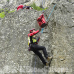 Cade durante l&#039;arrampicata, ferito 40enne di Pinerolo