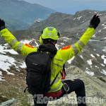 Alpinista colpito alla testa da un masso sul Monviso: intervento con l'elisoccorso