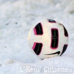 Calcio, la neve blocca tutta l&#039;attività regionale: turno rinviato al weekend successivo