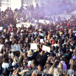 A Pinerolo la manifestazione degli studenti contro la nuova Maturità