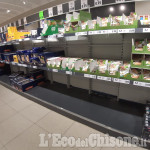 Coronavirus-Covid 19: incetta di pasta e generi alimentari nei supermercati del Pinerolese 