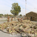 Covid19: l'Esercito monta le tensostrutture agli ospedali di Rivoli e Orbassano