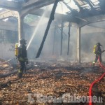 Pinerolo: incendio in un magazzino nell&#039;area Turck