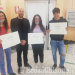 Pinerolo, "Borsa di studio Felice Veneziani": premiati 4 studenti dell'Istituto Alberti-Porro
