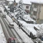 Nevicate copiose anche in Val Chisone, spartineve all&#039;opera con qualche criticità