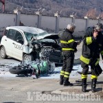 Moto contro auto Acea a Villar Perosa: muore giovane motociclista