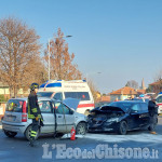 Bagnolo: frontale fra due auto in via Cave
