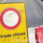 Castagnole: strada chiusa per cedimento
