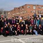 Orbassano: al san Luigi un flash mob a sostegno di tutte le donne che soffrono