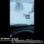 Embedded thumbnail for &amp;quot;Slavina sulla strada del Sestriere, sfiorate le automobili&amp;quot;