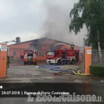 Embedded thumbnail for Garzigliana: incendio nell&amp;#039;azienda agricola Montebruno