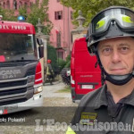 Embedded thumbnail for Incendio al castello di Piobesi: il punto con i Vigili del fuoco